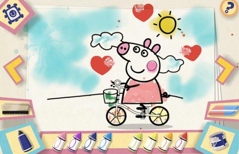 Peppa Pig nickjr. create art